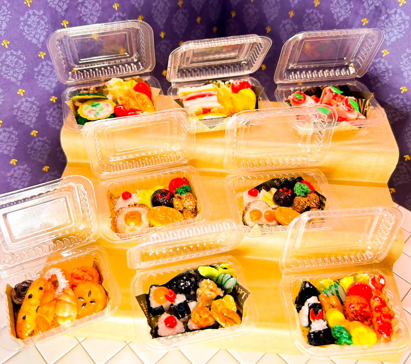 手づくりのミニチュアフード作品